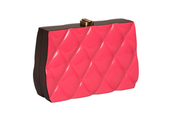 Phoebe Clutch Radiant Red