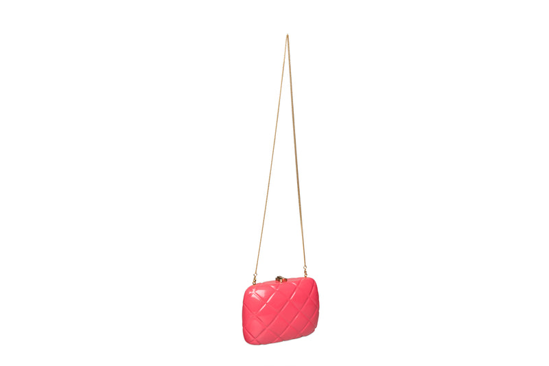 Clarice Clutch Radiant Red