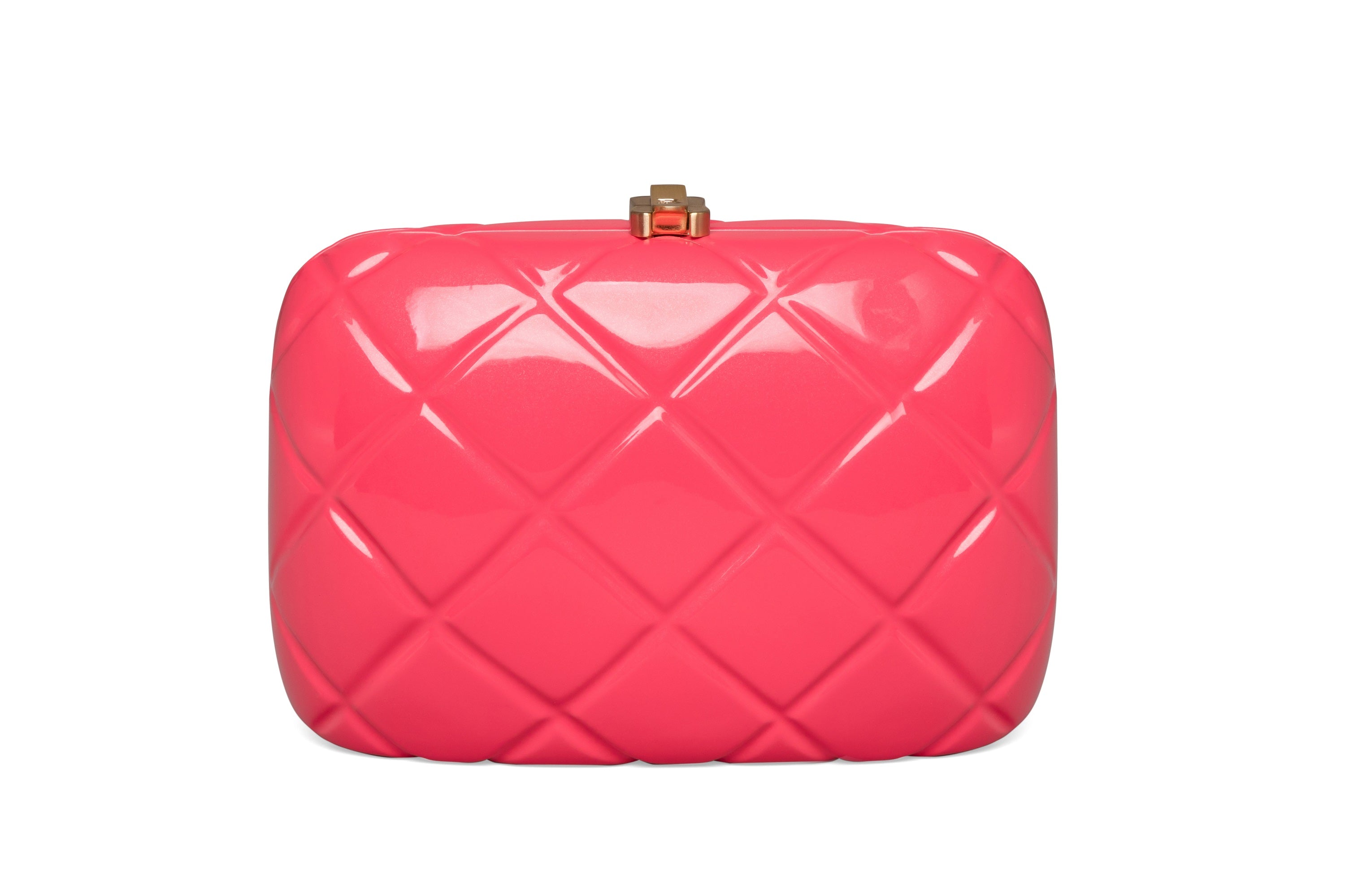 Clarice Clutch Radiant Red | Luxury Eco-Fashion Wood Handbags | ROCIO