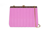 Ribbon Clutch Fondant Pink