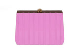 Ribbon Clutch Fondant Pink