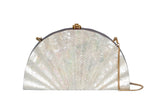 New Fandango Clutch Mother of Pearl & Wood Border