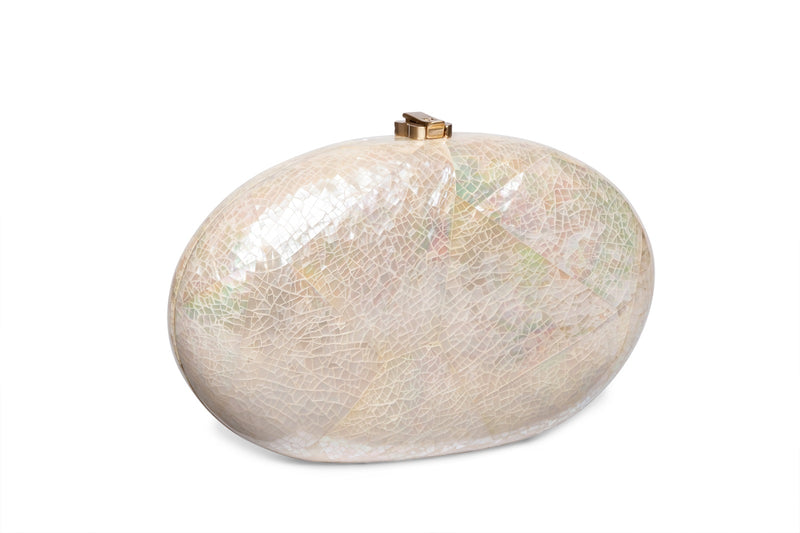 Oscar Clutch Mother of Pearl