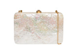 Paloma Clutch MOP White