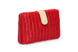 Sen-Clutch-Red-Rose